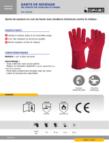 GYS Multi-purpose leather-crust gloves Fiche technique