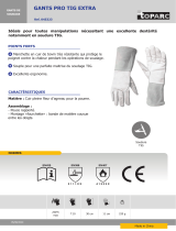 GYS Pro TIG gloves extra (size 10) Fiche technique
