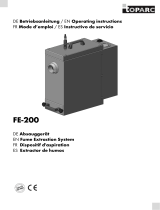 GYS PORTABLE AUTOMATIC FUME EXTRACTION SYSTEM FE200 Le manuel du propriétaire