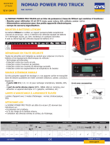 GYS BOOSTER LITHIUM NOMAD POWER PRO TRUCK Fiche technique