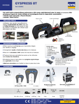 GYS GYSPRESS 8T RIVETING TOOL Fiche technique