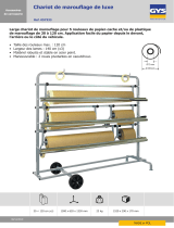 GYS MASKING TROLLEY 5 ROLLS (30 to 120cm) Fiche technique