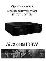 Storex AivX-385HDRW Le manuel du propriétaire