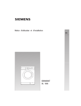 Siemens WM54460FG/01 Manuel utilisateur
