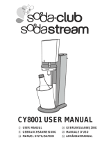 SodaStream CRYSTAL MEGAPACK BLACK Le manuel du propriétaire