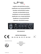 LTC Audio MFA1200USB-BT-BL Le manuel du propriétaire