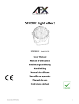 afx light STROBE-FX Manuel utilisateur