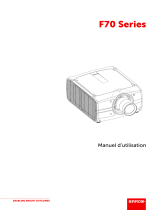 Barco F70-W6 Mode d'emploi