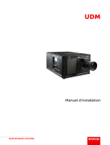 Barco UDM-W15 Guide d'installation