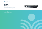 Lightspeed 975 Manuel utilisateur