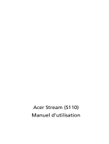Acer Stream S110 Manuel utilisateur