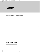 Samsung DVD-V6700 Manuel utilisateur