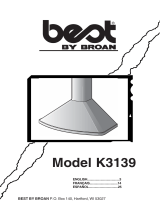 Best K313936BL Manuel utilisateur