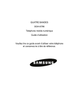 Samsung FLIGHTâ„¢ (SGH-A796) Manuel utilisateur