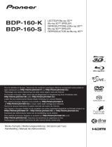 Pioneer BDP-160-K Le manuel du propriétaire