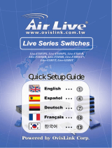 Air Live LIVE-FSH16T PLUS Le manuel du propriétaire
