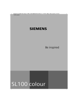 Siemens Gigaset SL100 colour Le manuel du propriétaire