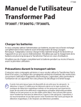 Asus TRANSFORMER PAD TF300T-1Q028A Manuel utilisateur