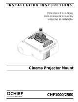 Epson CHF1000 Projector Ceiling Mount Kit Mode d'emploi