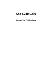 Canon FAX-L290 Le manuel du propriétaire