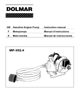 Dolmar GB GASOLINE ENGINE PUMP MP-352.4 Manuel utilisateur