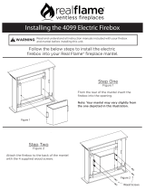Real Flame Firebox 4099 Guide d'installation