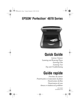 Epson PERFECTION 4870 Pro Manuel utilisateur