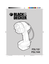 BLACK+DECKER FSL12 Manuel utilisateur