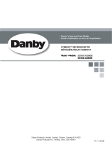 Danby DCR017A2WDB Manuel utilisateur