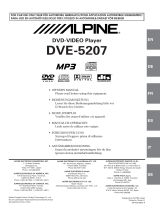 Alpine DVE-5207 Le manuel du propriétaire