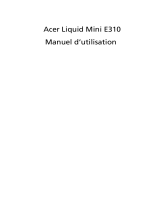 Acer Liquid Mini Manuel utilisateur