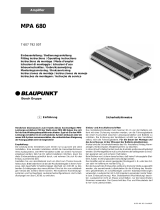 Blaupunkt MPA 680 Le manuel du propriétaire