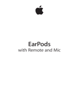 Apple EarPods avec jack 3.5 mm Le manuel du propriétaire