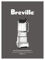 Breville 800BLXL Manuel utilisateur