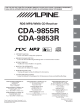 Alpine CDA-9853R Le manuel du propriétaire