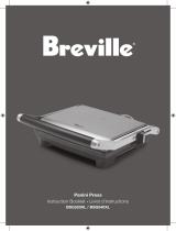 Breville PANINI PRESS BSG520XL Manuel utilisateur