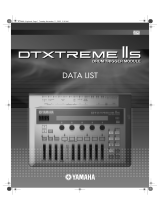 Yamaha DTXTREME IIs Fiche technique