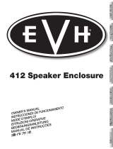 Evh 412 SPEAKER ENCLOSURE Le manuel du propriétaire