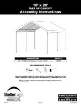 Shelter Logic 25757 Guide d'installation