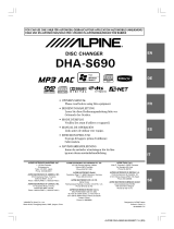 Alpine S690 - DHA - DVD Changer Le manuel du propriétaire