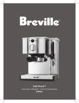 Breville CAFE ROMA Le manuel du propriétaire