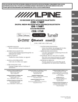 Alpine iDE-178BT Le manuel du propriétaire