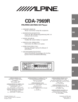 Alpine CDA-7969R Le manuel du propriétaire