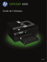 HP Officejet 4500 All-in-One Printer Series - G510 Mode d'emploi