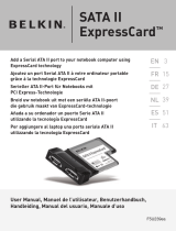 Belkin SATA II EXPRESSCARD #F5U239 Le manuel du propriétaire