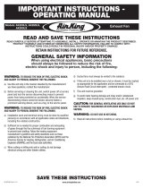 Air King AK300LS Troubleshooting guide