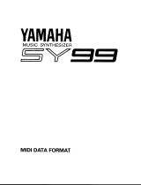 Yamaha SY99 Le manuel du propriétaire