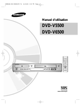 Samsung DVD-V6500/ Le manuel du propriétaire