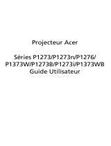 Acer P1273B Le manuel du propriétaire