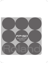 Roland FP-50 Le manuel du propriétaire